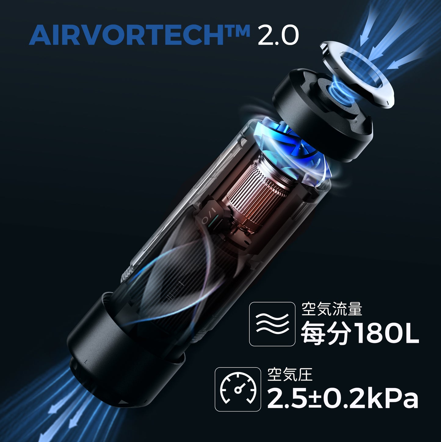ZERO PUMP-世界最小・最軽量級のエアマット特化型電動ポンプ